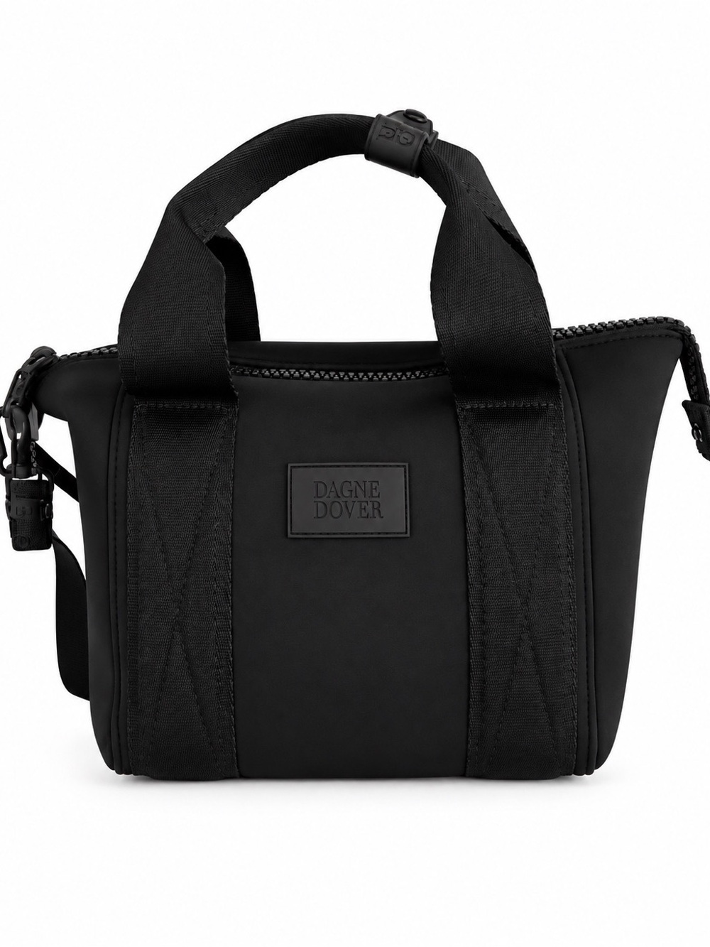 Dagne Dover Extra Small (XS) Landon Neoprene Carryall Bag in a black (Onyx)